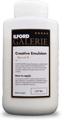 ILFORD Creative Emulsion Blend B<br>Solution liquide de couchage jet d'encre B (1L)