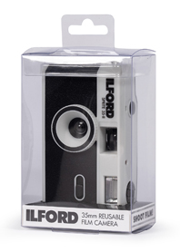 ILFORD Sprite 35-II<br>Reusable Compact Film Camera GREY/BLACK