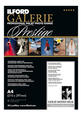 GALERIE Prestige Gold Mono Silk, photo paper 270gsm<br>Size : 1318 (100 sheets)