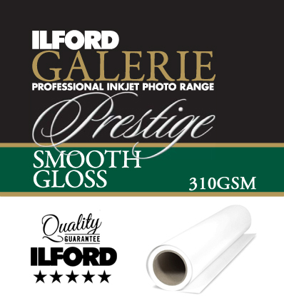 GALERIE Prestige Smooth Gloss, photo paper 310gsm<br>44 inches roll (1118mmx27M)