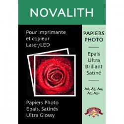 Papier Photo Laser Ultra Brillant DUO 250g/m2<br>Format : A4 (100 feuilles)