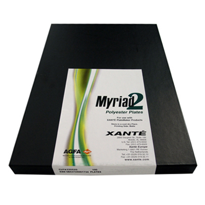 MYRIAD 2 Plaque Polyester Offset 305x505 mm (Boîte de 100 plaques)